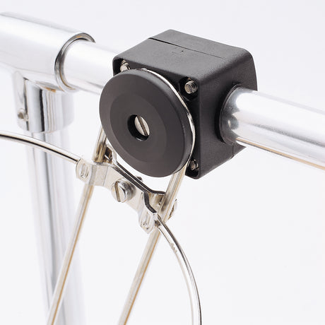 Fender Holder TFR-402 and TFR-404 Swivel Connector shown attached to rail and u-bar