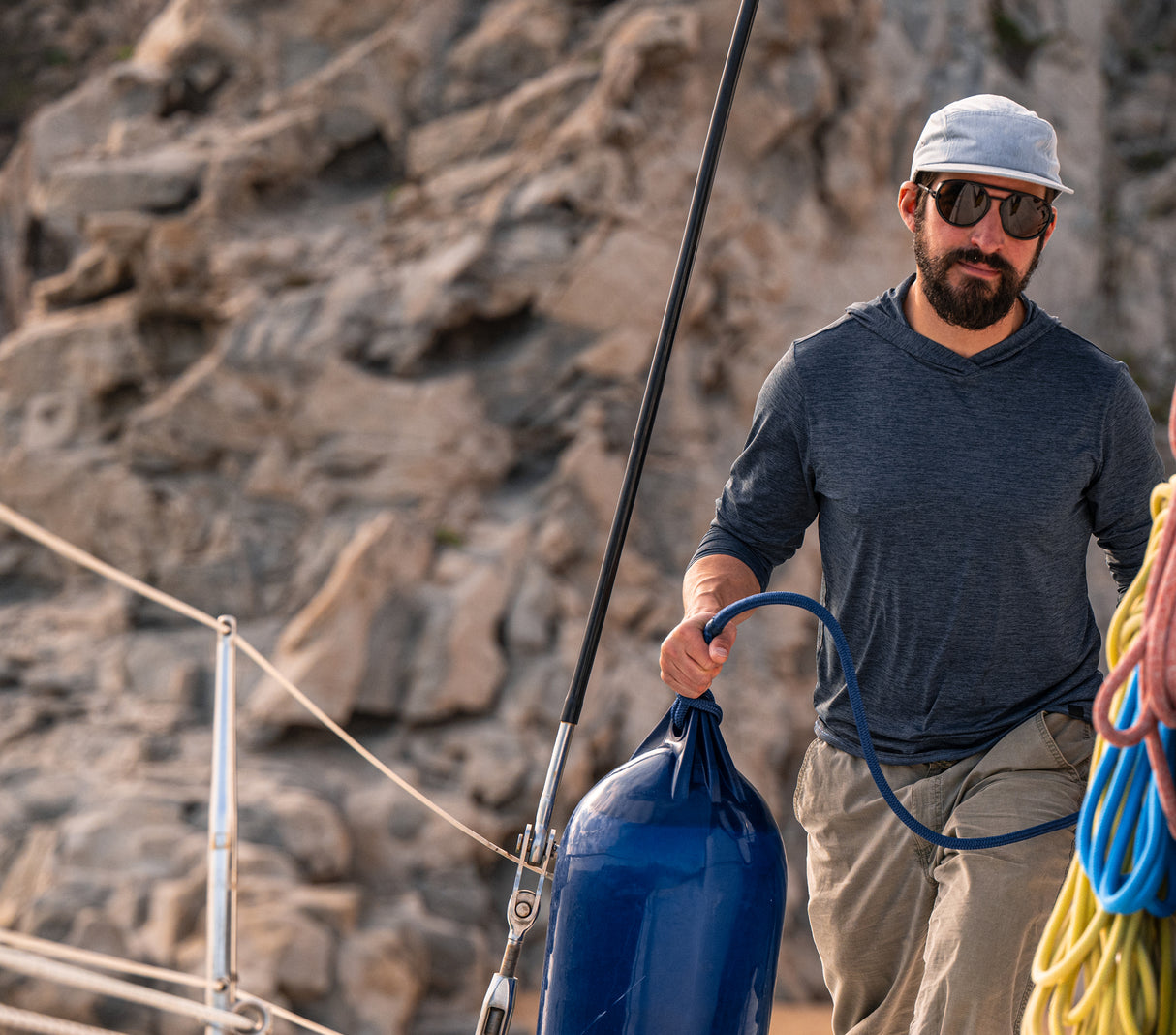 Spliced Eye Boat Fender Line SFL 1/2″ × 8′