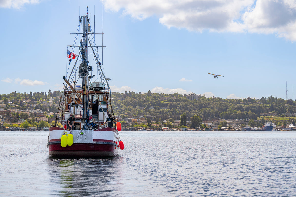 LD-Series Low Drag Buoy LD-4 Standard Blue Ropehold