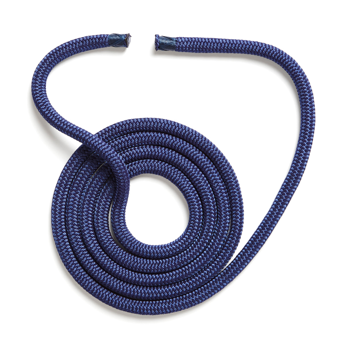 Polyform US boat fender line, whiplocked double braid nylon, eight feet long, half inch diameter, navy