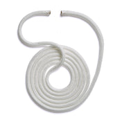 Polyform US boat fender line, whiplocked double braid nylon, twelve feet long, half inch diameter, white