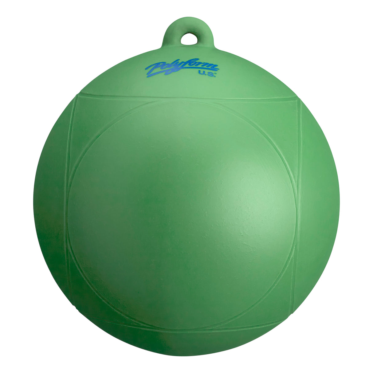 Water ski marker buoy, green with Polyform US logo