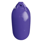 Small buoy and boat fender, Polyform S-1 Purple angled shot