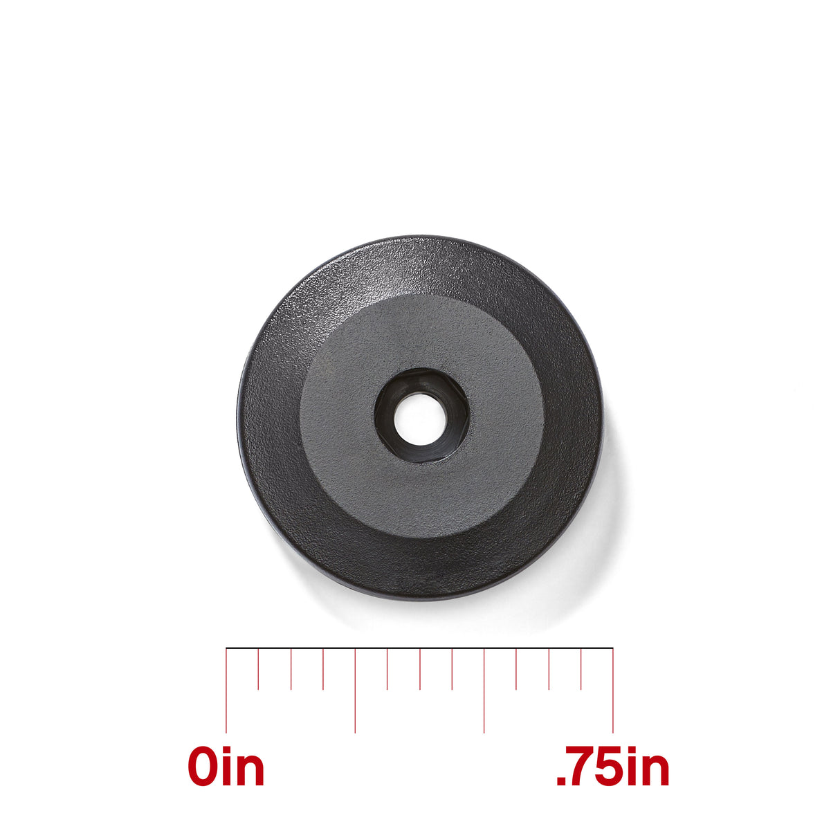 Swivel Disc for fender holder rail mount TFR-404, with scale