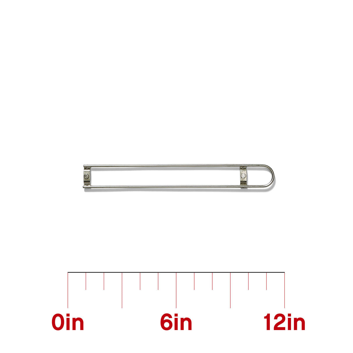 U-bar for fender holder TFR-170, with scale