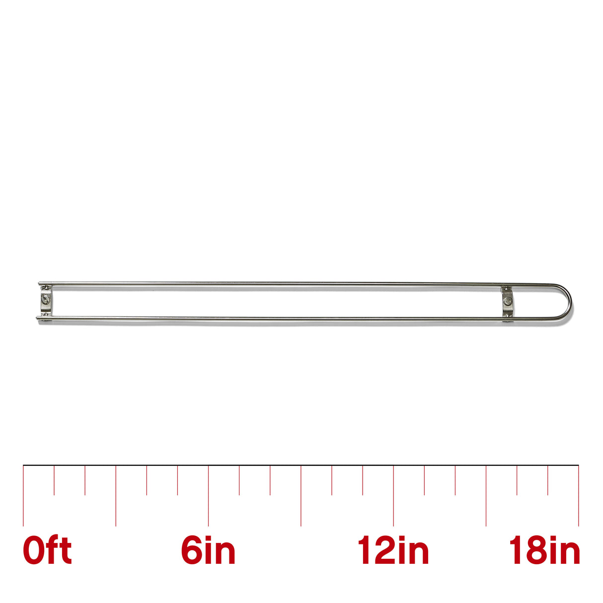 U-bar for fender holder TFR-370, with scale