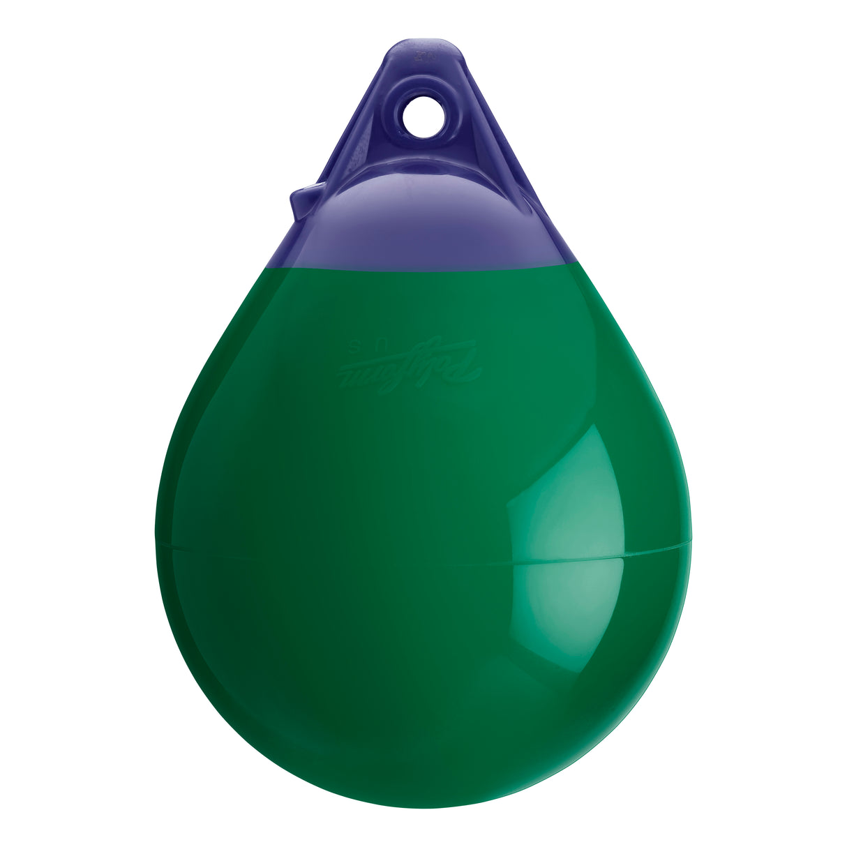 Forest Green inflatable buoy, Polyform A-0