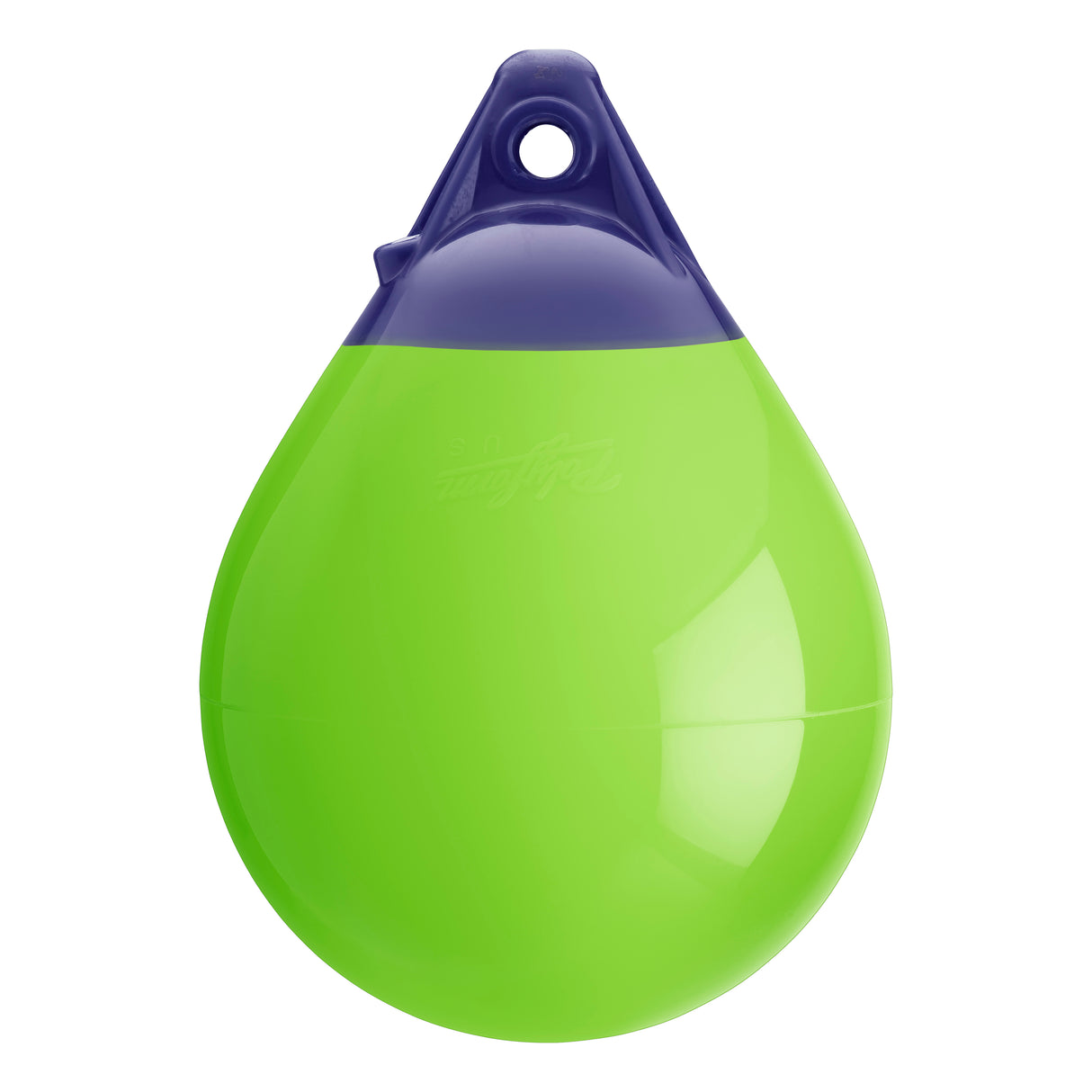 Lime inflatable buoy, Polyform A-0