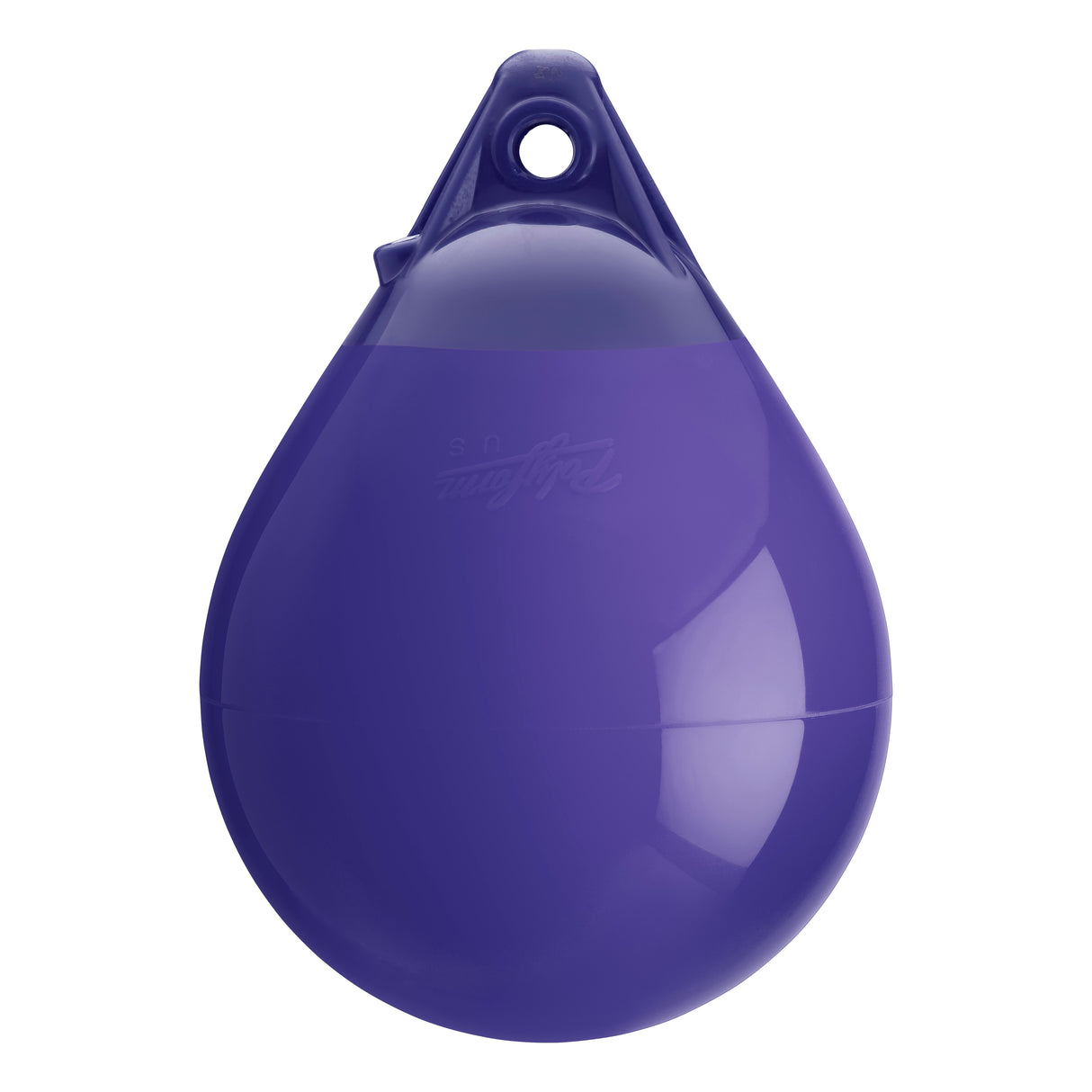 Purple inflatable buoy, Polyform A-0