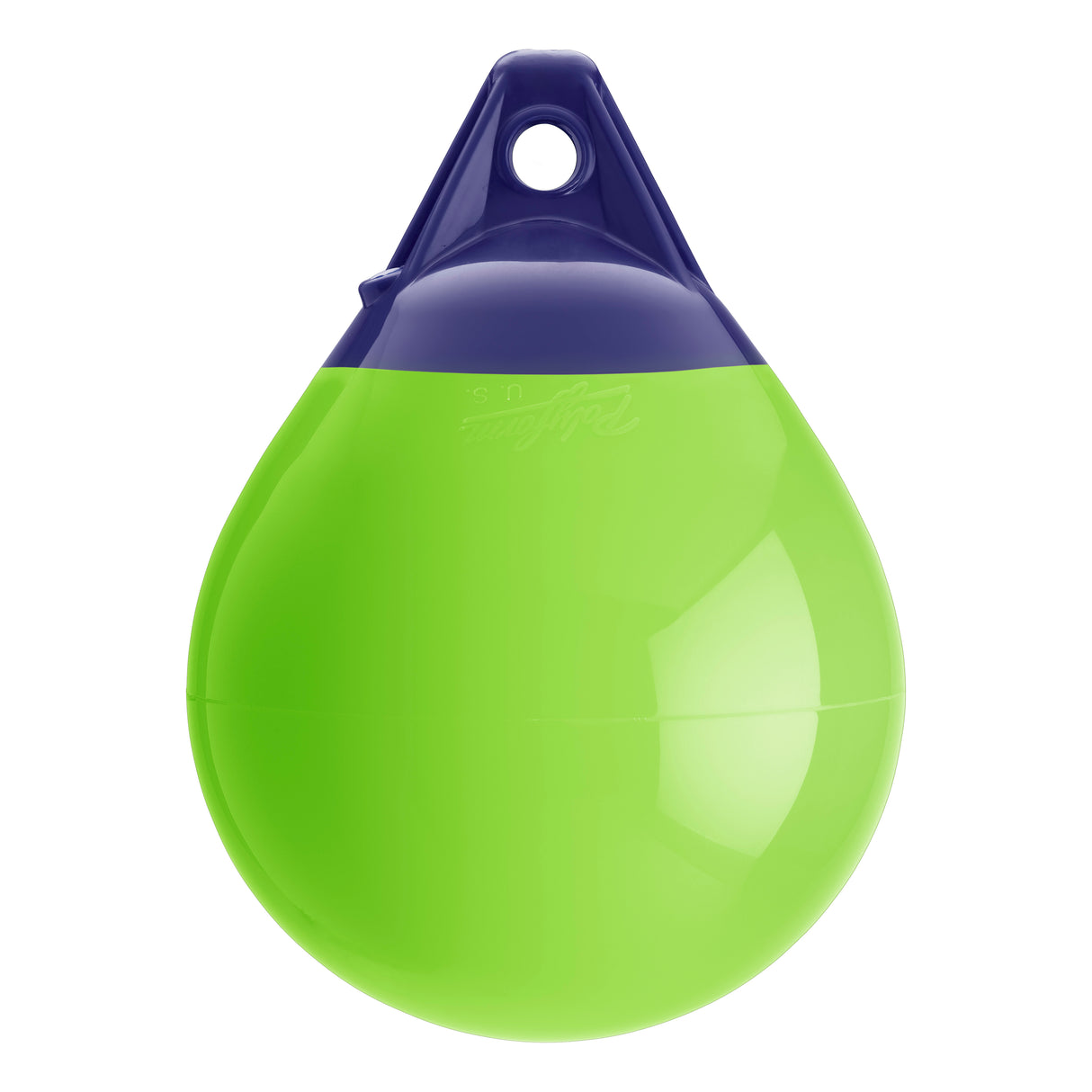 Lime inflatable buoy, Polyform A-1