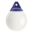 White inflatable buoy, Polyform A-1 