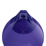 Purple inflatable buoy, Polyform A-2 angled shot