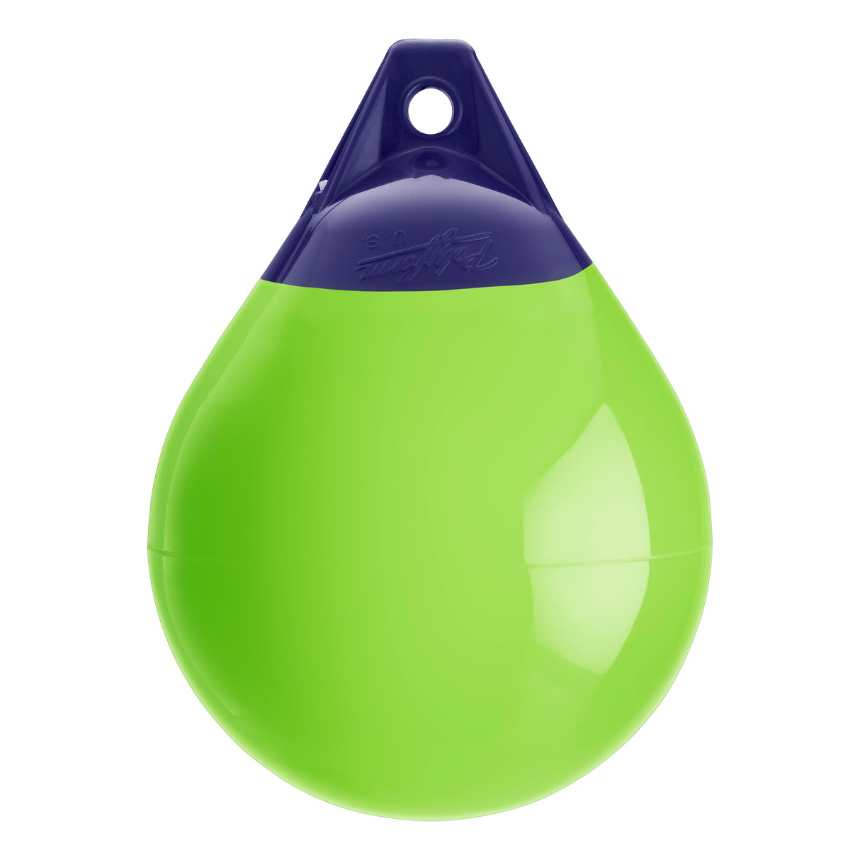 Lime inflatable buoy, Polyform A-2