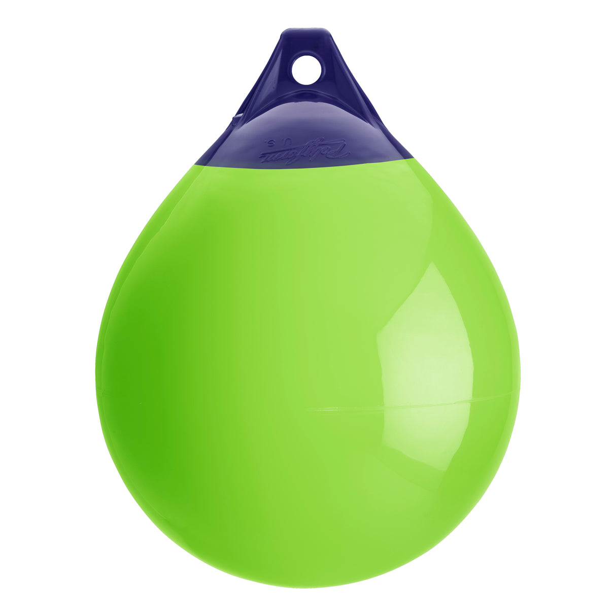 Lime inflatable buoy, Polyform A-3