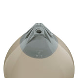 Sand buoy with Grey-Top, Polyform A-4 angled shot