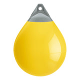 Yellow buoy with Grey-Top, Polyform A-4
