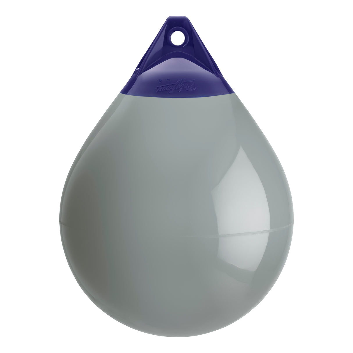 Grey inflatable buoy, Polyform A-4