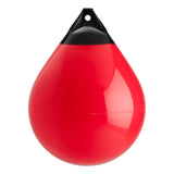 Red buoy with Black-Top, Polyform A-5