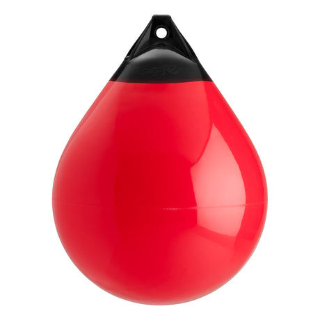 Red buoy with Black-Top, Polyform A-5