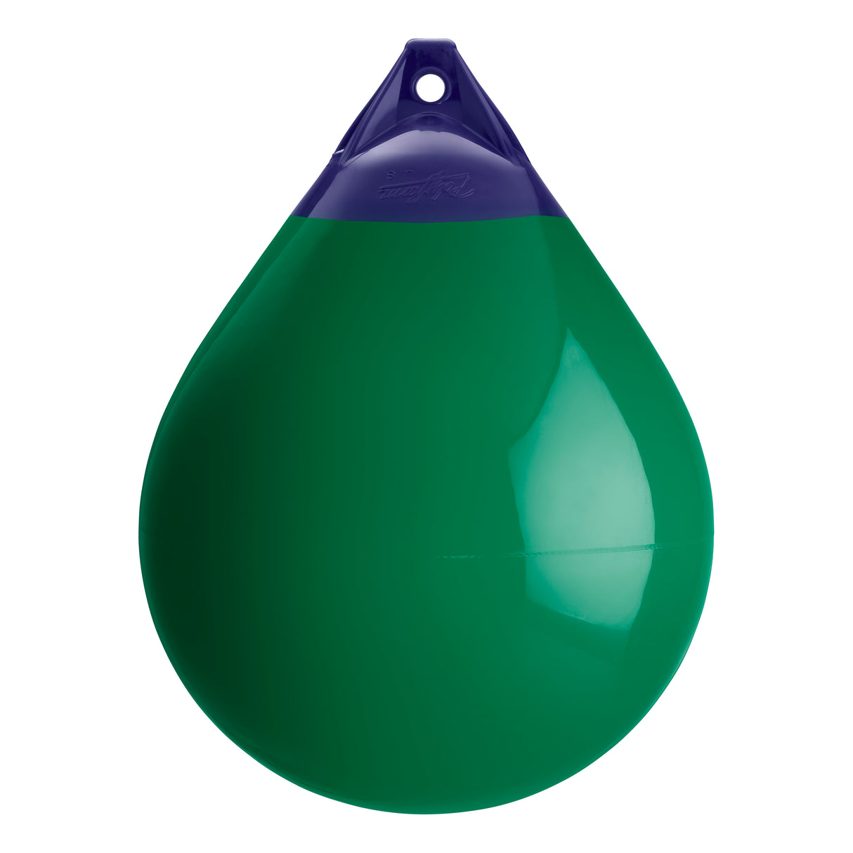 Forest Green inflatable buoy, Polyform A-5