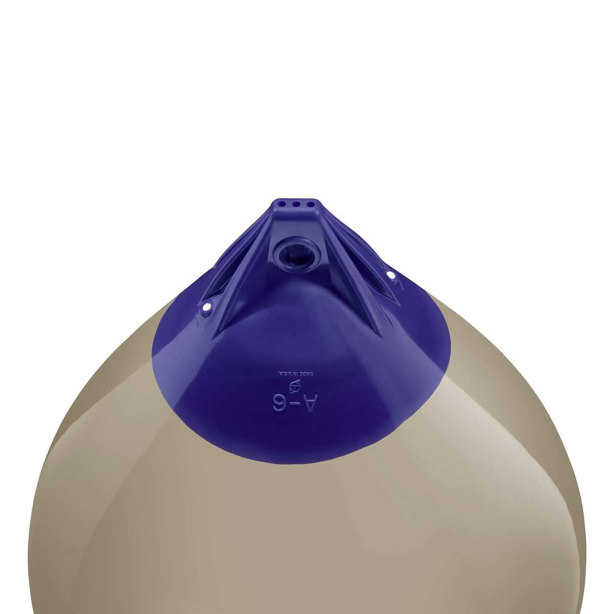 Sand inflatable buoy, Polyform A-6 angled shot