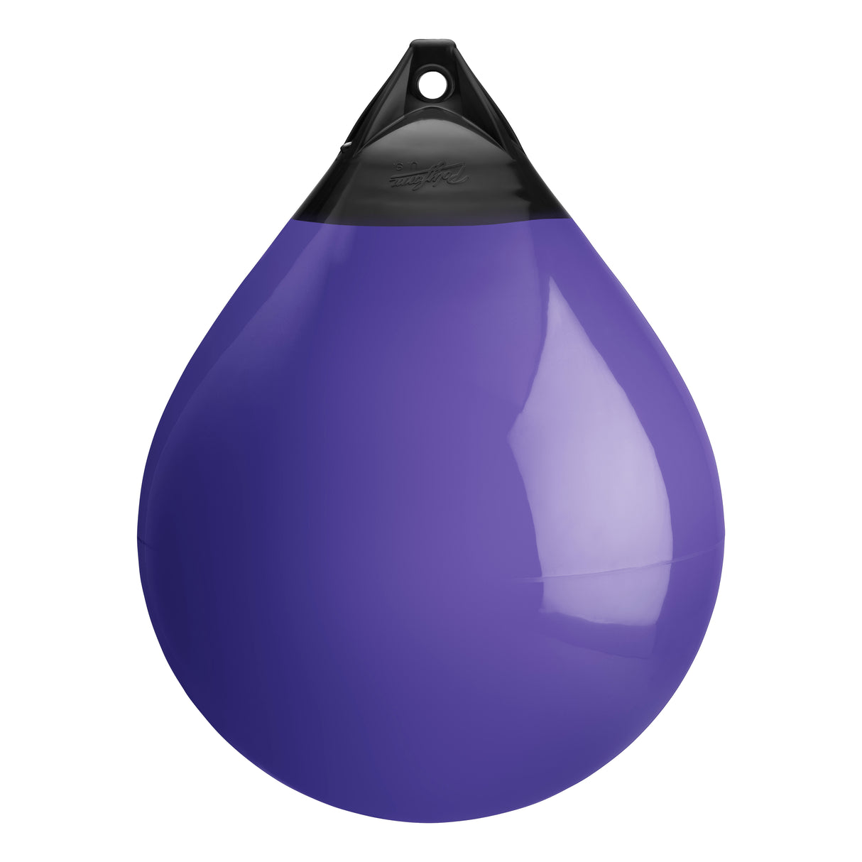 Purple buoy with Black-Top, Polyform A-6