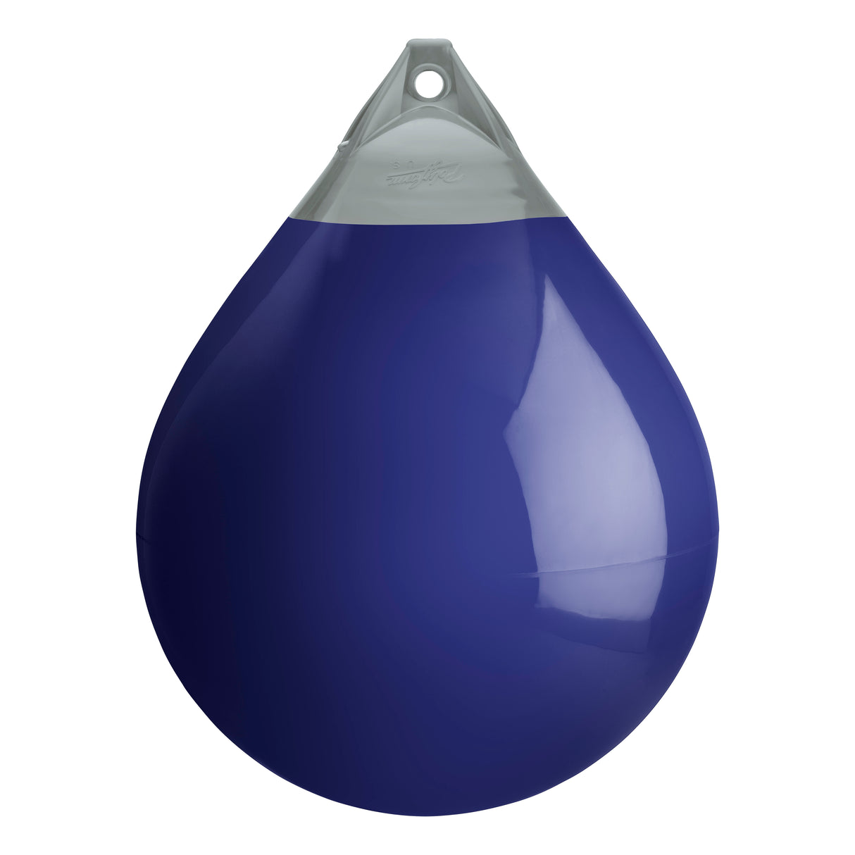 Navy Blue buoy with Grey-Top, Polyform A-6