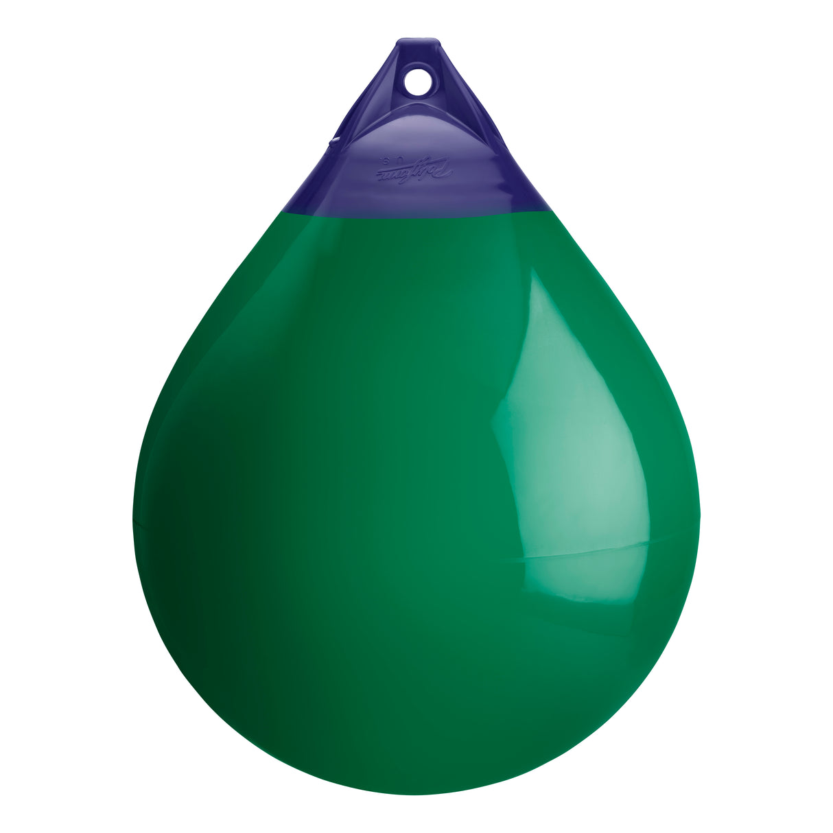 Forest Green inflatable buoy, Polyform A-6