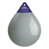Grey inflatable buoy, Polyform A-6 