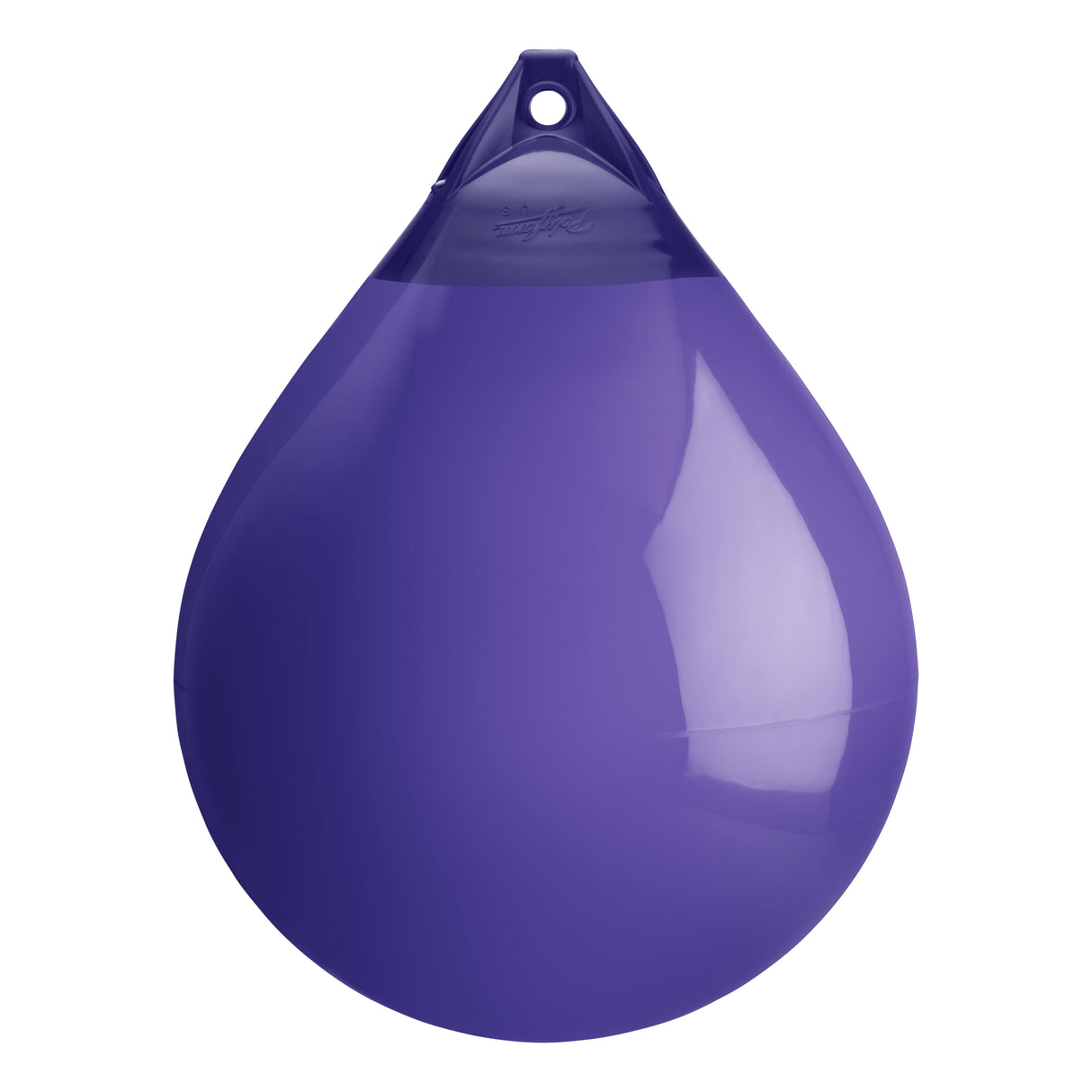 Purple inflatable buoy, Polyform A-6
