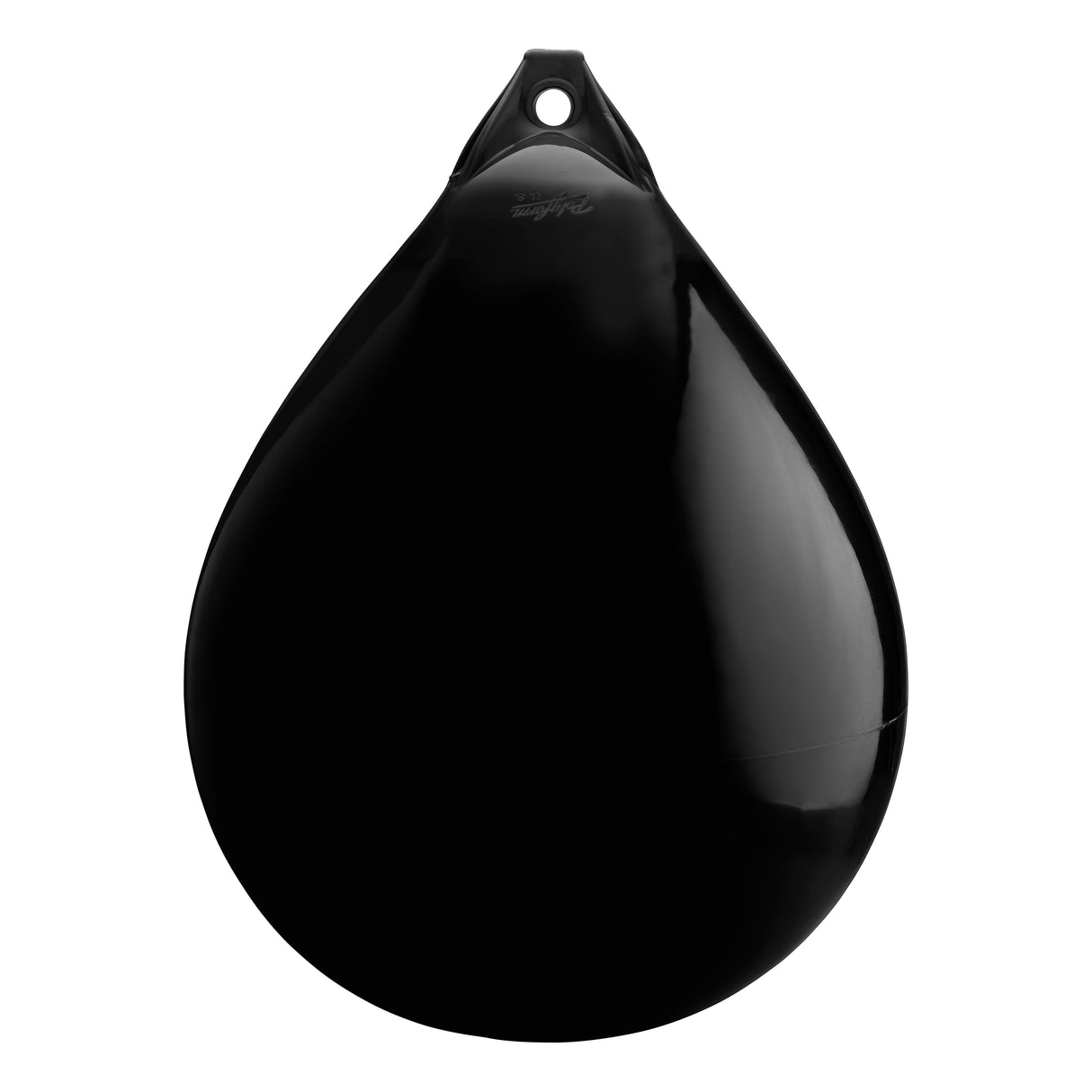 Black buoy with Black-Top, Polyform A-7