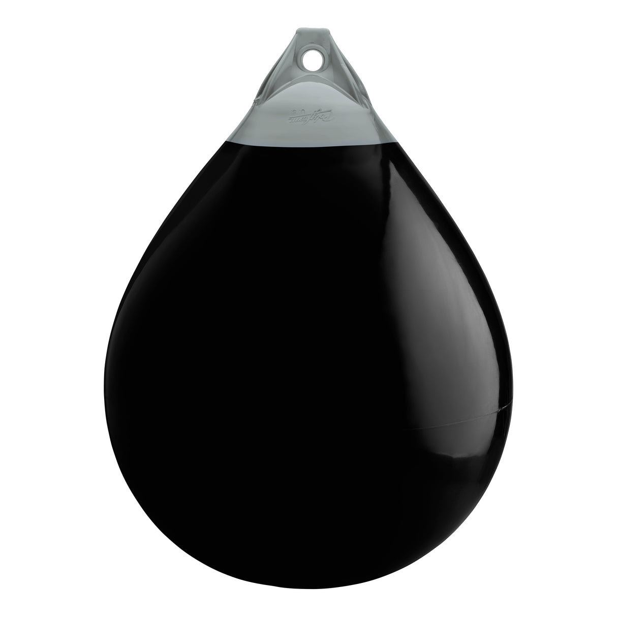 Black buoy with Grey-Top, Polyform A-7
