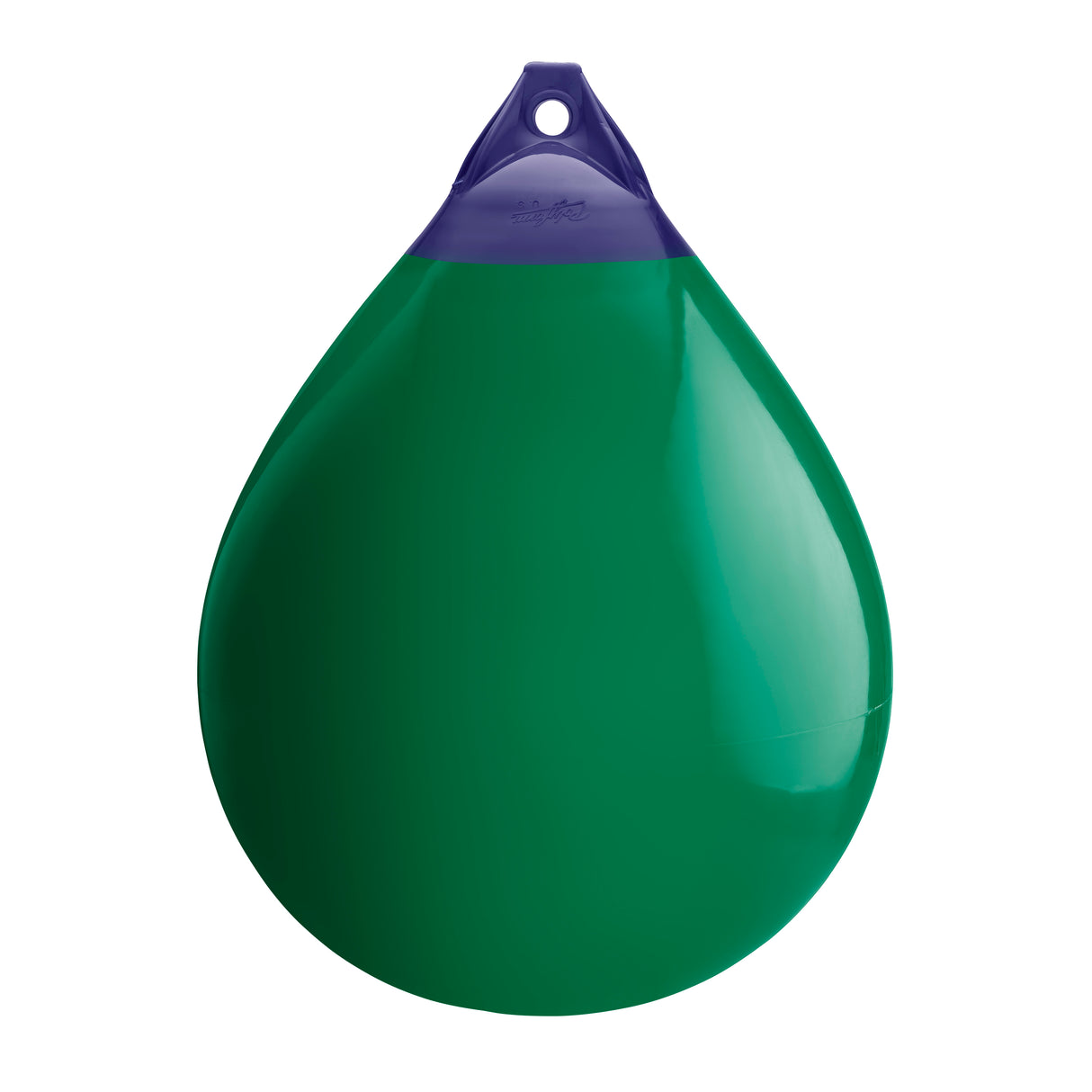 Forest Green inflatable buoy, Polyform A-7