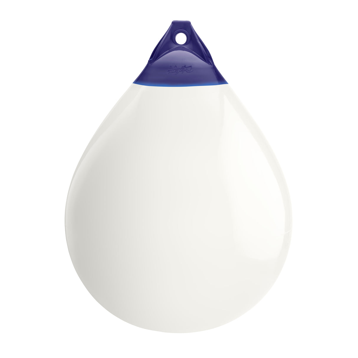 White inflatable buoy, Polyform A-7