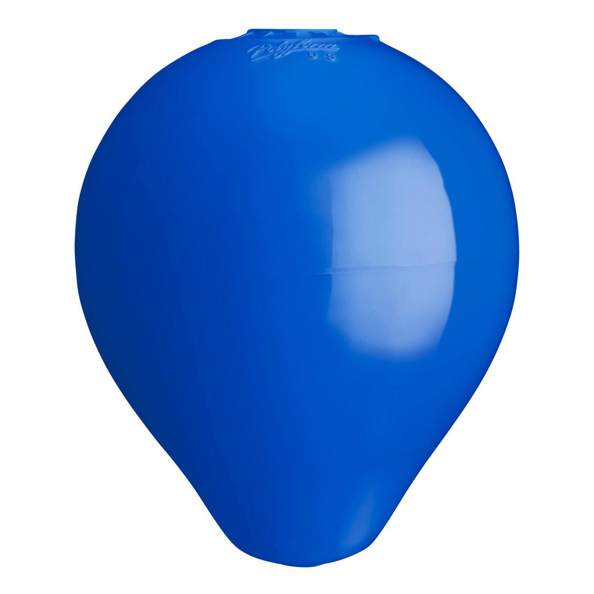 Hole through center mooring and marker buoy, Polyform CC-1 Blue