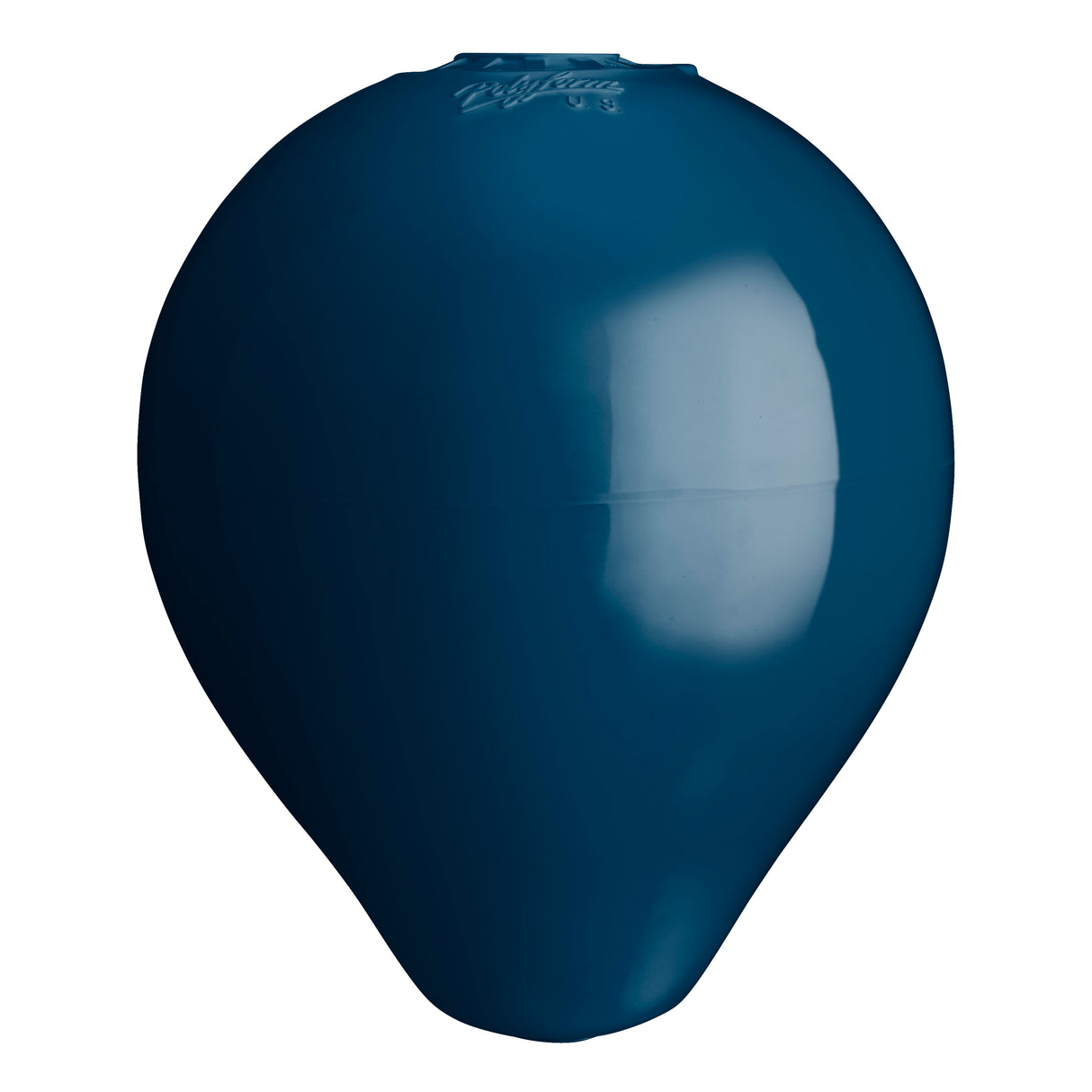 Hole through center mooring and marker buoy, Polyform CC-1 Catalina Blue