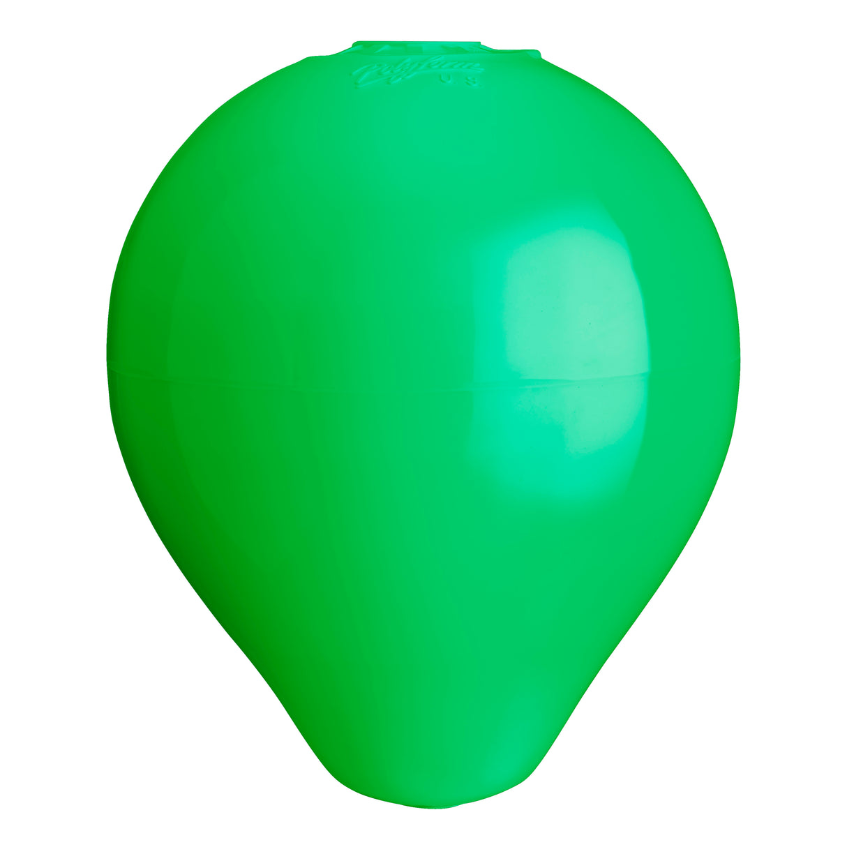 Hole through center mooring and marker buoy, Polyform CC-1 Green