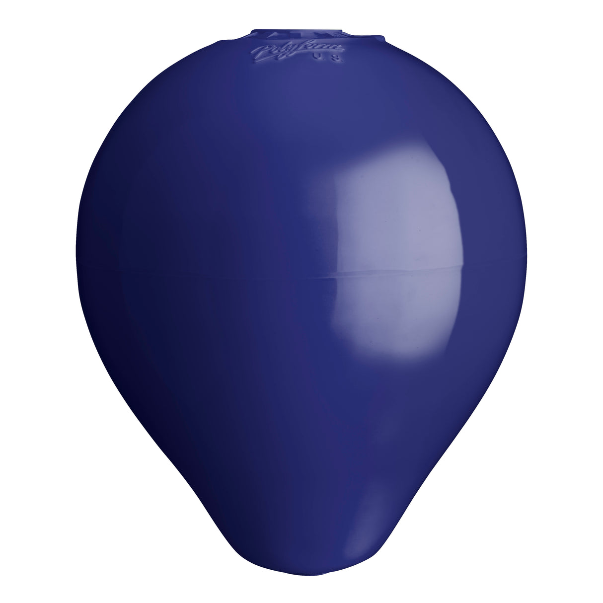 Hole through center mooring and marker buoy, Polyform CC-1 Navy Blue