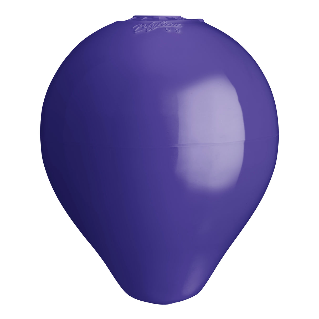 Hole through center mooring and marker buoy, Polyform CC-1 Purple