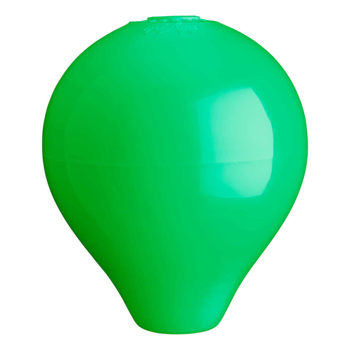 Hole through center mooring and marker buoy, Polyform CC-2 Green