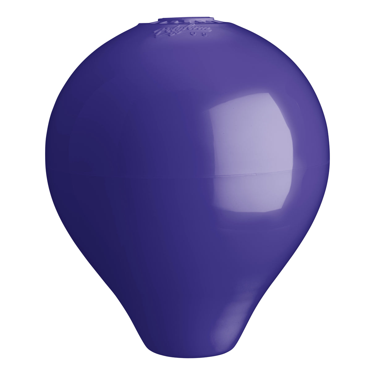Hole through center mooring and marker buoy, Polyform CC-2 Purple