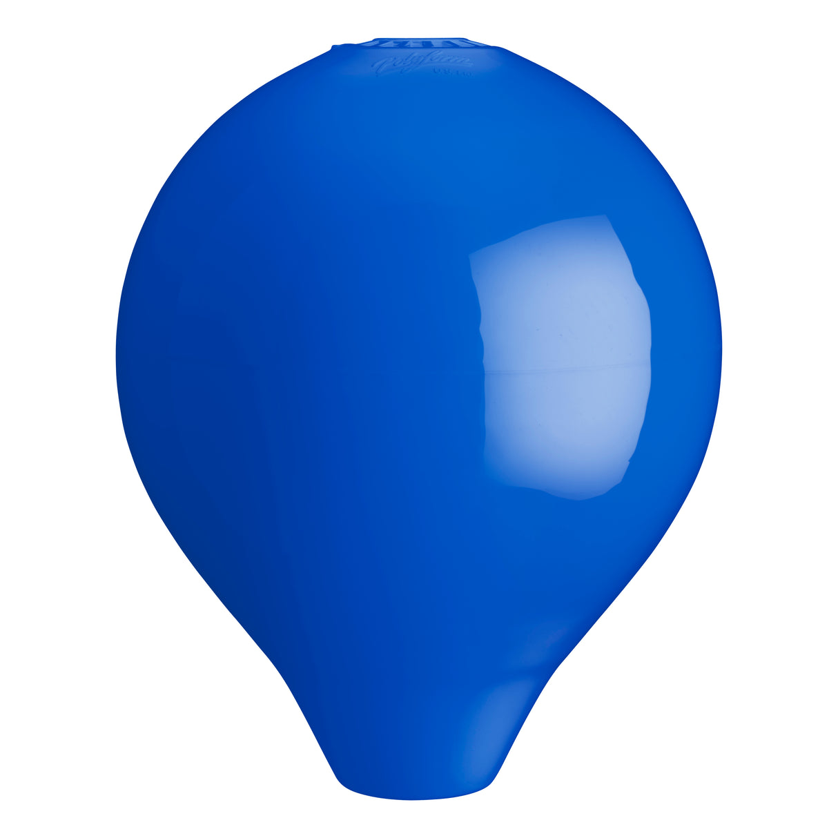 Hole through center mooring and marker buoy, Polyform CC-3 Blue