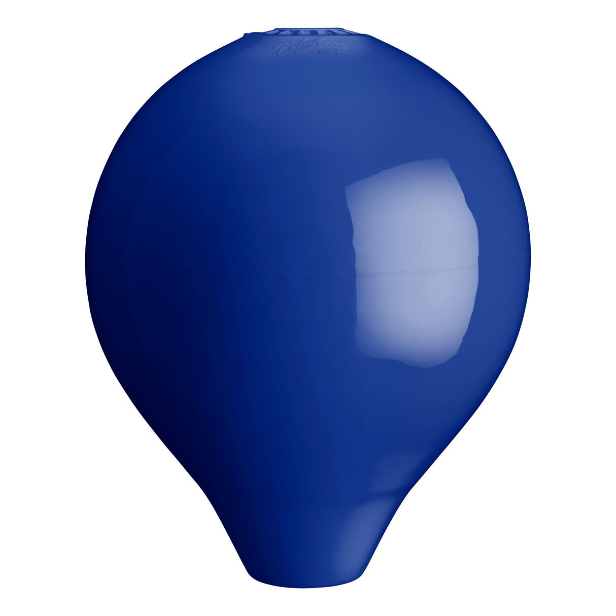 Hole through center mooring and marker buoy, Polyform CC-3 Cobalt Blue