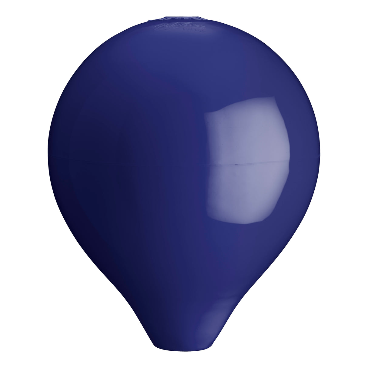 Hole through center mooring and marker buoy, Polyform CC-4 Navy Blue