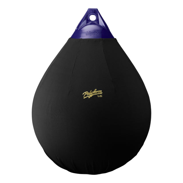 Black buoy cover, Polyform EFC-A7