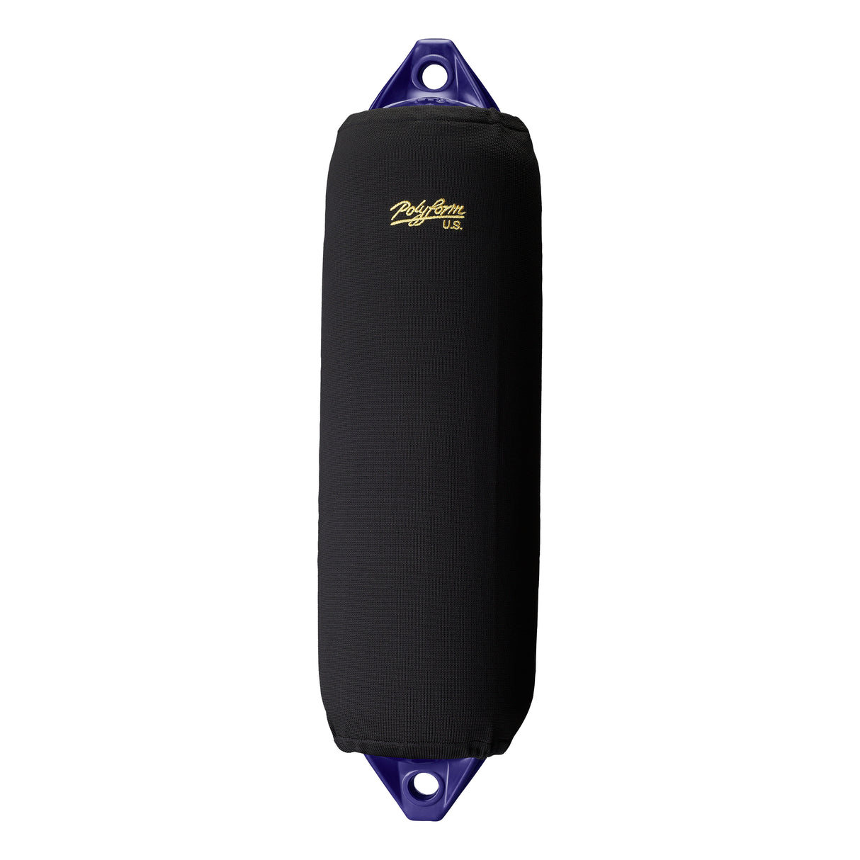 Black boat fender cover, Polyform EFC-03