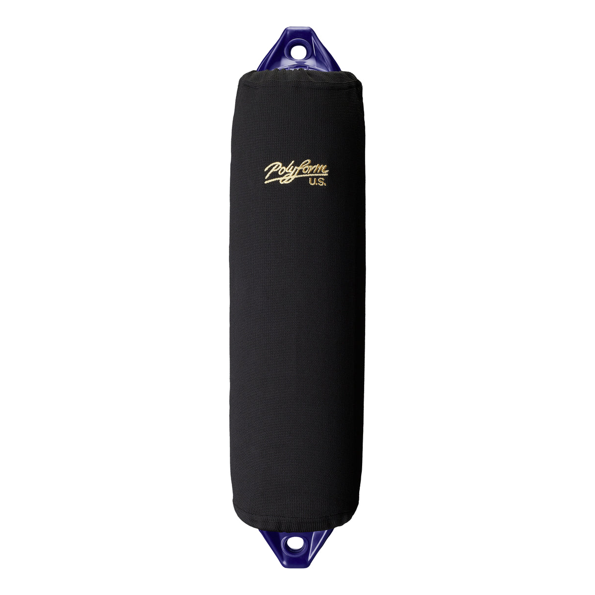 Black boat fender cover, Polyform EFC-1