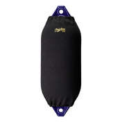 Black boat fender cover, Polyform EFC-5