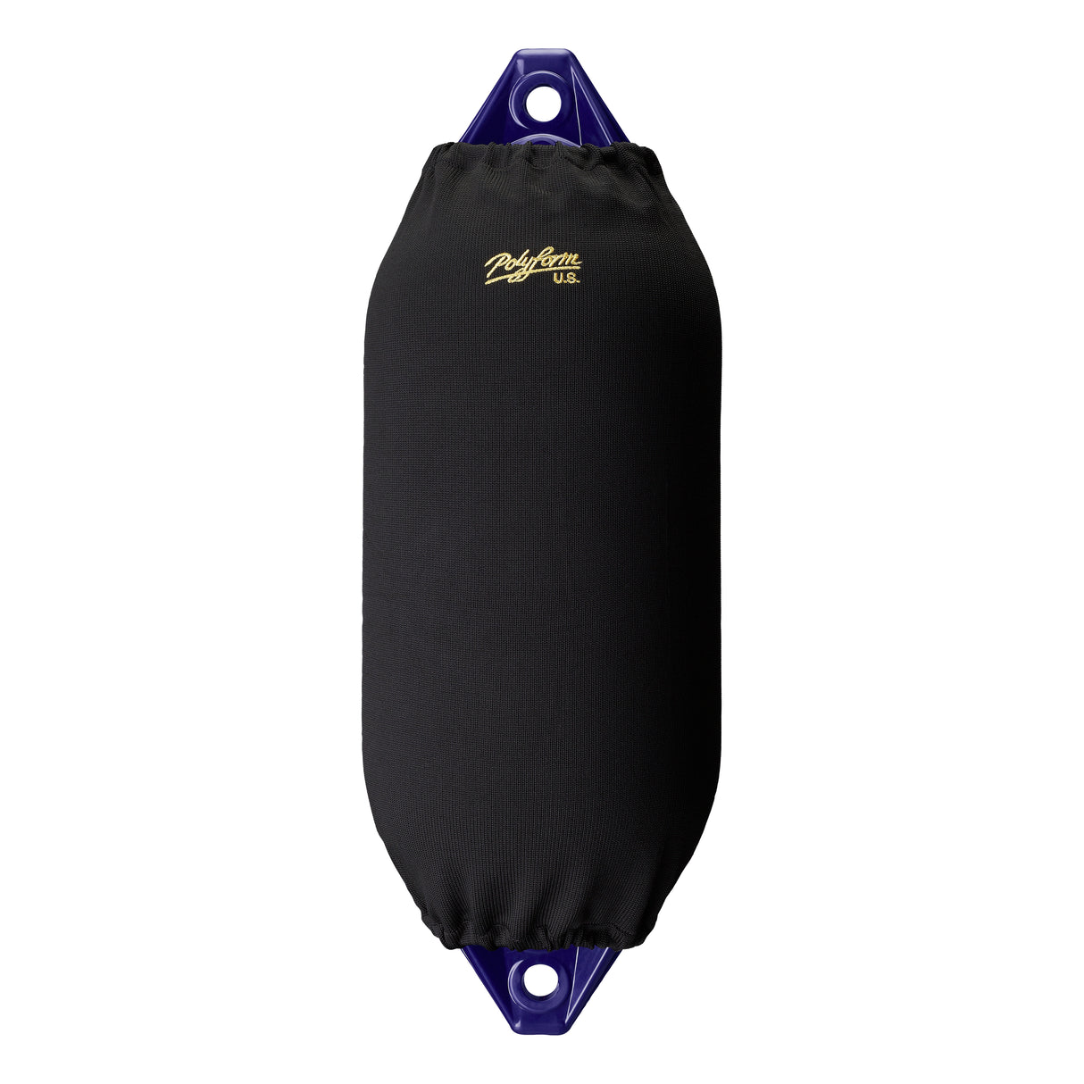 Black boat fender cover, Polyform EFC-5