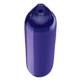 Purple boat fender with Navy-Top, Polyform F-02 angled shot